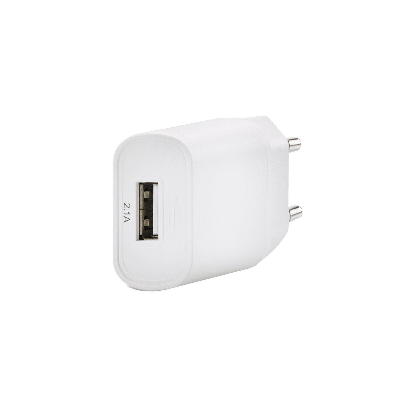 Refurbished Xccess Oplader Enkele USB 2.1A - Wit