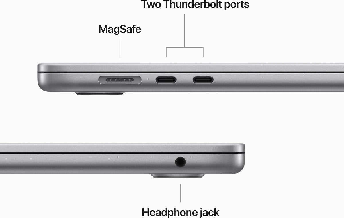 MacBook Air 15 inch M2 8-core CPU 10-core GPU 256 GB 8 GB