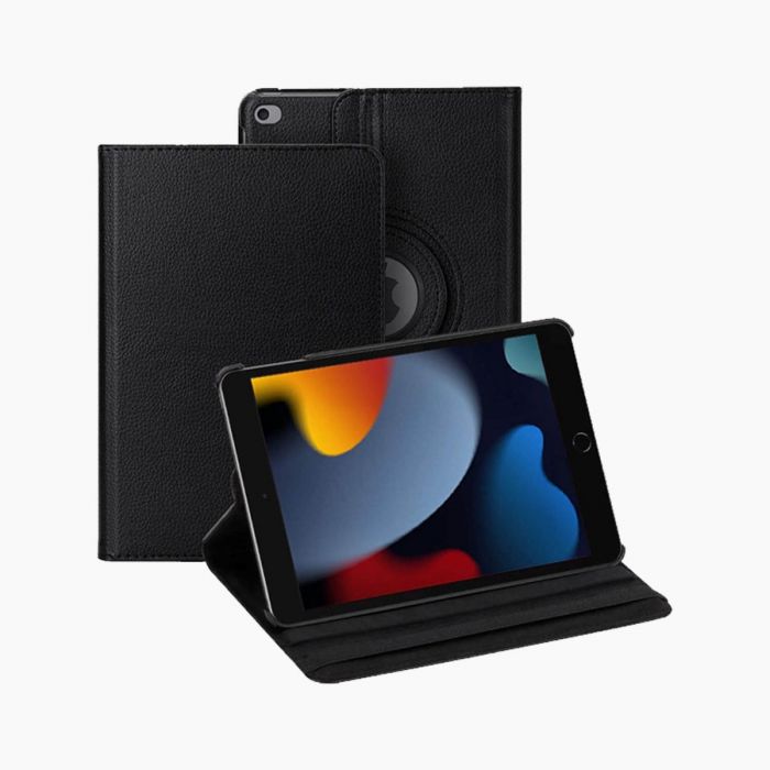 draaibare hoes voor iPad 2019/2020/2021 - zwart