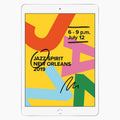 Refurbished iPad 2019 32 GB zilver - voorkant