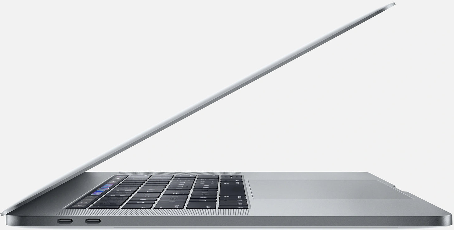 Refurbished MacBook Pro Touchbar 15" Hexa Core i7 2.6 16GB 512GB Zilver 2018