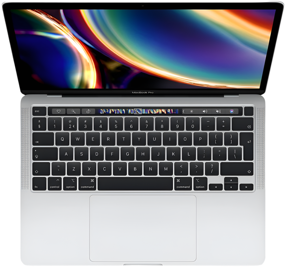 Refurbished MacBook Pro 13" Touchbar 1.4 8GB 256GB Zilver