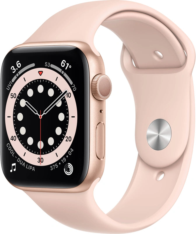 Refurbished Watch Series 6 44mm Rosegoud Sportbandje