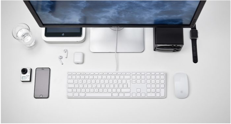 Refurbished LMP Keyboard met Numeric Keypad (QWERTY - EUROPE/NL) - Wit